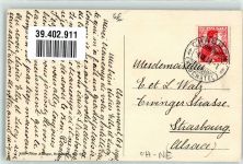 2067 Chaumont 1913 - Kühe am weiden