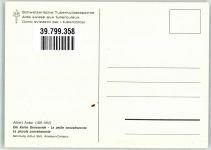 Kinder Puppen sign. Anker Albert die kleine Genesende Schweizer Spende Tuberkulose Künstlerkarte