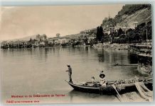 1820 Montreux - Debarcadere de Territet