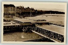 1200 Genève Genf Foto AK Schwimmbad
