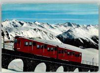 7260 Davos Dorf 1991 Winter Bergbahn Parsennbahn