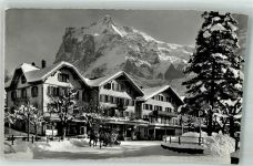 3818 Grindelwald 1965 Winter Pferdesschlitten