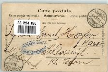 8000 Zürich 1903 Foto AK Bahnhofbrücke Bahnhof Schweizer Landesmuseum Straßenbahn