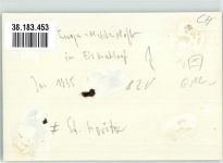 7500 St. Moritz Gebrauchsspuren Europameisterschaft 1935 Eiskunstlauf Ort handschriftlich