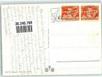 9320 Arbon 1958 Foto AK Fliegeraufnahme