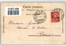 1833 Les Avants 1906 - Grand Hotel Dent de Jaman hiver
