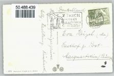 8840 Einsiedeln 1953 - Klosterplatz Baum Feld Haus