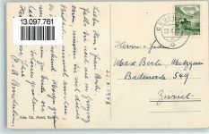 1663 Gruyères 1948 - Terrasse de la Fleur de Lys a Gruyeres et le Moleson , Verlag Morel 3205 AK