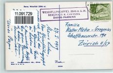 7260 Davos Dorf - Weissfluh Seibahn Winteraufnahme