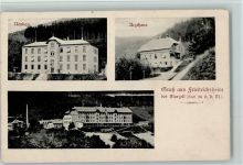 W7841 Friedrichsheim Heim Neubau, Arzthaus ca 1916 AK Tuberkulose