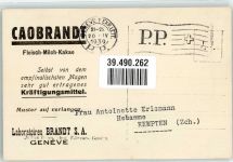 1860 Aigle - Werbung Caobrandt Chateau d´Aigle