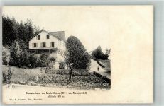 2000 Neuchâtel Neuenburg 1903 Foto AK Sanatorium de Malvilliers