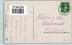 3652 Hilterfingen 1912 - Thunersee Ruderboot Alpen