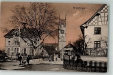 8450 Andelfingen Foto AK Kirche Feldpost Pont.Bat. 3