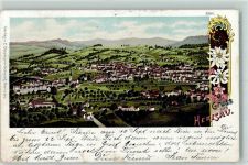 9100 Herisau 1900 Lithographie