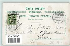 9100 Herisau 1900 Lithographie