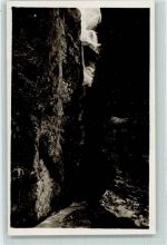 3860 Meiringen - Aareschlucht Ort handschriftlich