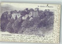 2805 Soyhières Bellerive JU 1901 Gebrauchsspuren Schloss