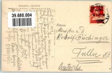 1200 Genève Genf Künstlerkarte Stresemann im Völkerbund Gasthaus Bavaria Humor