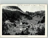 1892 Morcles Gebrauchsspuren KEINE AK Hotel de Morcles