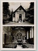8717 Benken SG - Kapelle Maria Bildstein Innen-und Aussenansicht