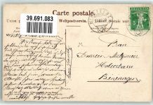 4127 Birsfelden 1909 - Waldlichtung Ort lt. Stempel