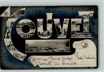 2108 Couvet 1918 Fotomontage AK Bilder in den Buchstaben AK