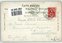 1000 Lausanne Losanna 1902 Gebrauchsspuren Wappen Transitstempel Lithographie Verlag Künzli Nr 5048
