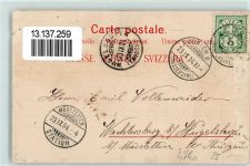 4600 Olten 1904 Gebrauchsspuren Tracht Rechen