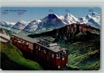 1925 - Schynige Platte-Bahn - Bergbahn AK