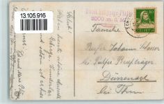 1925 - Schynige Platte-Bahn - Bergbahn AK