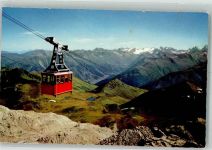 7260 Davos Dorf Foto AK Seilbahn Weißfluhgipfelbahn