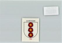 3215 Lurtigen - Vignette Wappen Kaffee Hag ca 1920-1940 Lurtigen