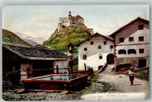 7553 Tarasp Foto AK Schloss