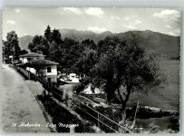 6575 S. Nazzaro 1962 Foto AK Gasthaus Alabardia Lago Maggiore