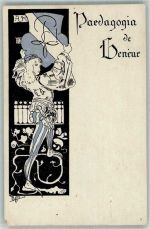 1200 Genève Genf 1900 Gebrauchsspuren Paedagogin de Geneve