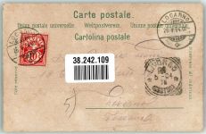 6600 Locarno 1904 Foto AK