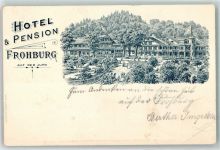 4632 Trimbach Vorläufer Hotel und Pension Frohburg Lithograhie