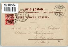 5000 Aarau 1902 Gebrauchsspuren Kurhaus Alpenzeiger