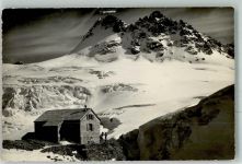 Mutthornhütte Winter Hüttenstempel