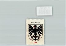 3988 Ulrichen - Vignette Wappen Kaffee Hag ca 1920-1940