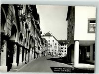9500 Wil SG Foto AK Marktgasse Rathaus Hofplatz Foto Gross