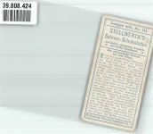 Sahne-Schokoladen Tierreich-Sammelalbum No. 11. Gruppe 460 No. III. KEINE AK Stollwerck Schokolade Gebrauchsspuren