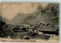 8751 Urnerboden 1917 Gebrauchsspuren Alphüttenbei Argseeli Klausenstrasse