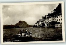 6978 Gandria - Ruderboot auf dem Lago di Lugano