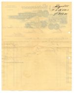 8820 Wädenswil Briefkopf Firmenrechnung Hutfabrik H. und J. Hochstrasser 1907