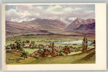 Gerzensee Motiv Schweiz Künstlerkarte
