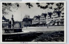9056 Gais - Dorfplatz Brunnen