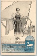 1260 Nyon 1906 - Tir Cantonal Voudois