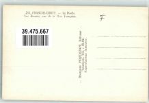 2416 Les Brenets - le Doubs les Brenets vus de la Rive Francaise